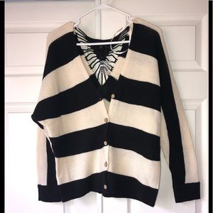 Stripe cardigan